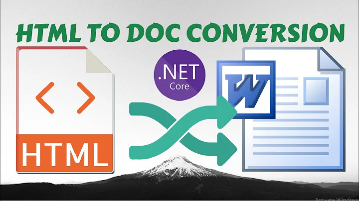 Convert HTML to Doc File in ASP.NET Core [Free Package]