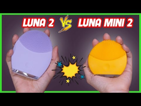 So sánh máy rửa mặt Foreo Luna 2 và Luna mini 2 - Nên mua máy nào? | Tiny Loly