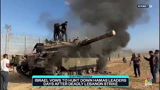 [HD]NBC : Israel vows to hunt down Hamas leaders after deadly attack 1/5/2024 8:52 PM PDT