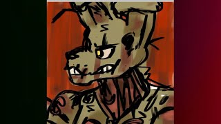 Springtrap Sketch Speedpaint - Ibis Paint