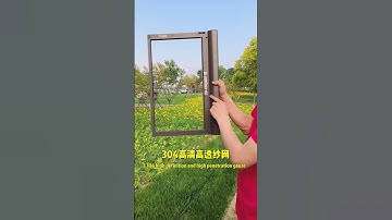 Ultra-narrow retractable invisible window screen, 304 stainless steel mesh!