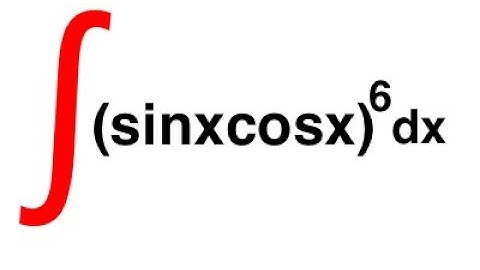 (sinxcosx)^6