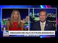 We can 'LOCK DOWN' Strait of Hormuz if Iran negotiations falter: Amb Mike Waltz
