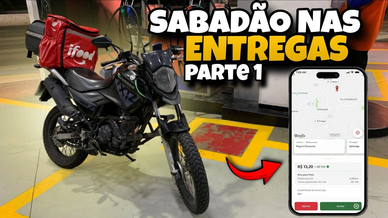 SABADÃO TACANDO MARCHA NAS ENTREGAS 💰 | iFood, 99Food e Keeta (PARTE 1)