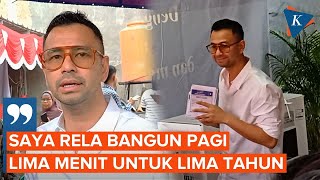 Nyoblos Bersama Nagita Slavina, Raffi Ahmad: Lima Menit untuk Lima Tahun