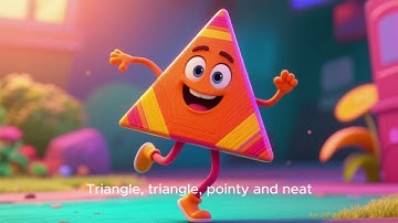 Shapes Song for Kids | Learn Circle, Square, Triangle & Star | Preschool Learning Video