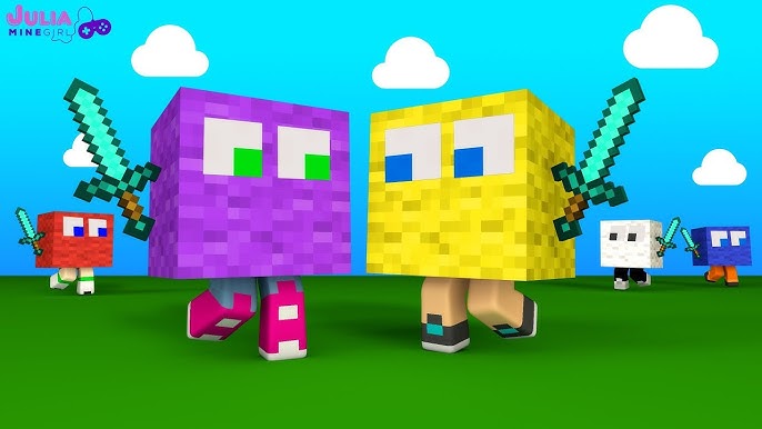 O que eu acho sobre as séries de Minecraft da Julia Minegirl? 💜🐼