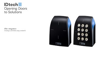 Creating a card holder using STid Mobile ID