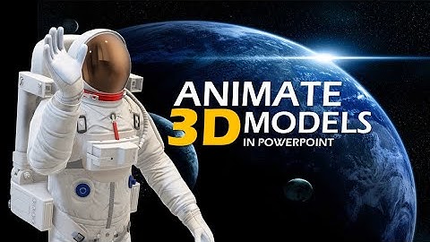 How to Insert and Animate 3D Models in PowerPoint (Beginner