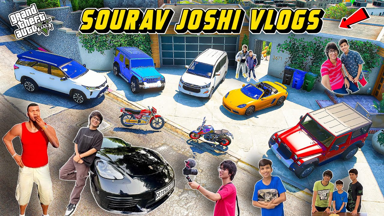 Franklin and ShinChan Stolen Sourav Joshi Vlogs Indian Cars in GTA 5 | JNK GTA V