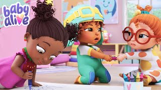 The Babies Get Creative!  Baby Alive Official Full Episode  Family Kids Cartoons