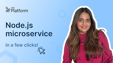 Create a Node.js Microservice in a few clicks with Mia-Platform Console⚡🚀