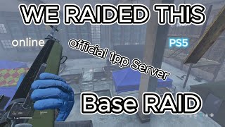 Turovo online Base Raid on official PS5 Server | DayZ Base Raid