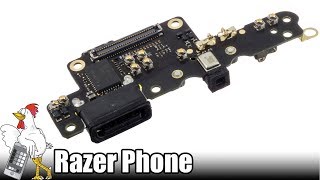 Guia del Razer Phone Cambiar placa auxiliar