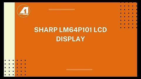 SHARP LM64P101 LCD Display