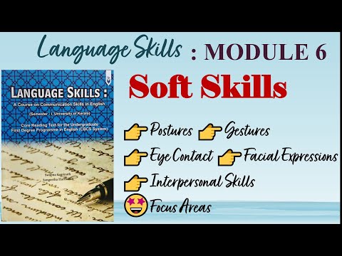 LANGUAGE SKILLS|Module 6|Soft Skills in Malayalam|First Sem BA BSc BCom|Notes attached|KU