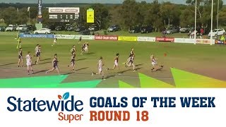 Statewide Super Goals of the Week - Round 18