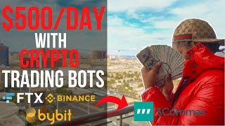 How To Make 500 Per Day W Crypto Trading Bots Crypto Beginner Training