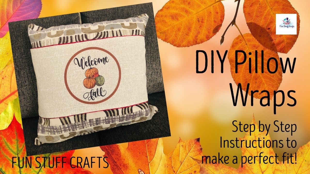 DIY Fall Pillow Wrap - Kunin Felt