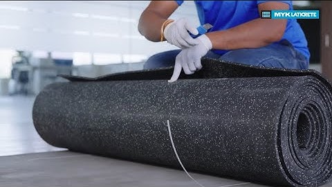 MYK LATICRETE - Fitness Sports Flooring Sound Vibration Isolation Mat