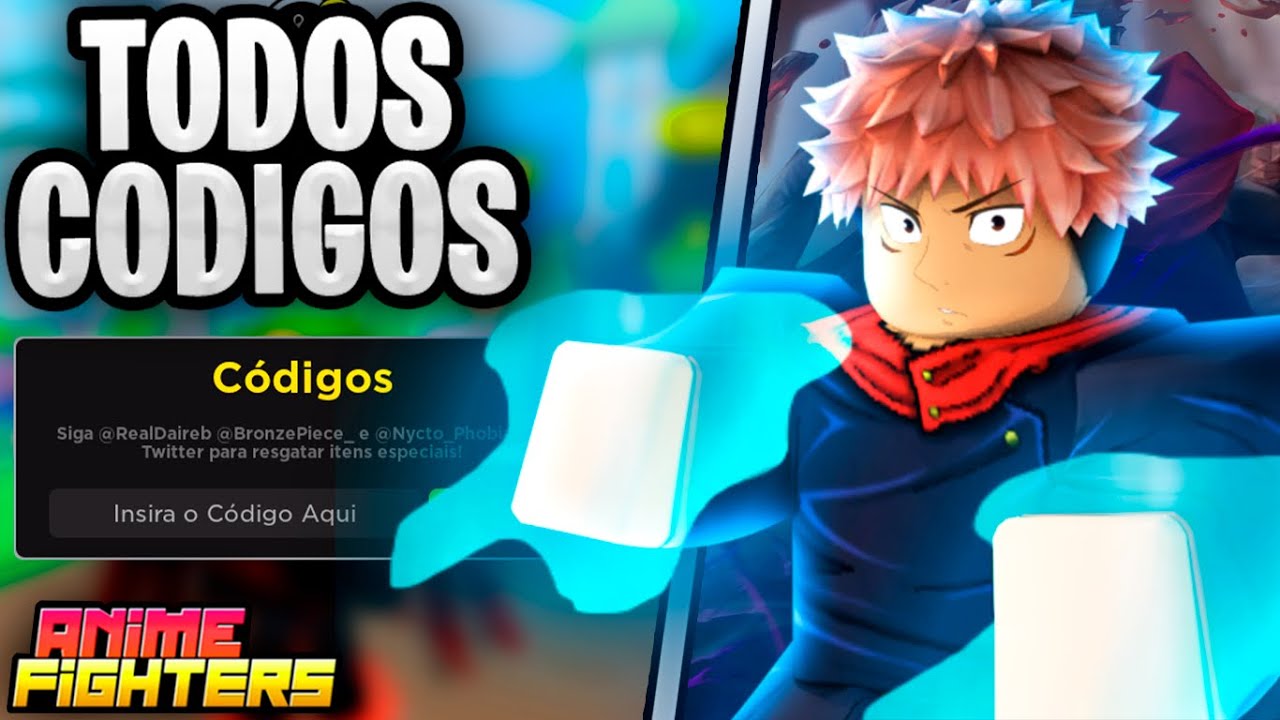 TODOS OS CÓDIGOS FUNCIONANDO no ANIME FIGHTERS SIMULATOR !! « Zetsu3K »