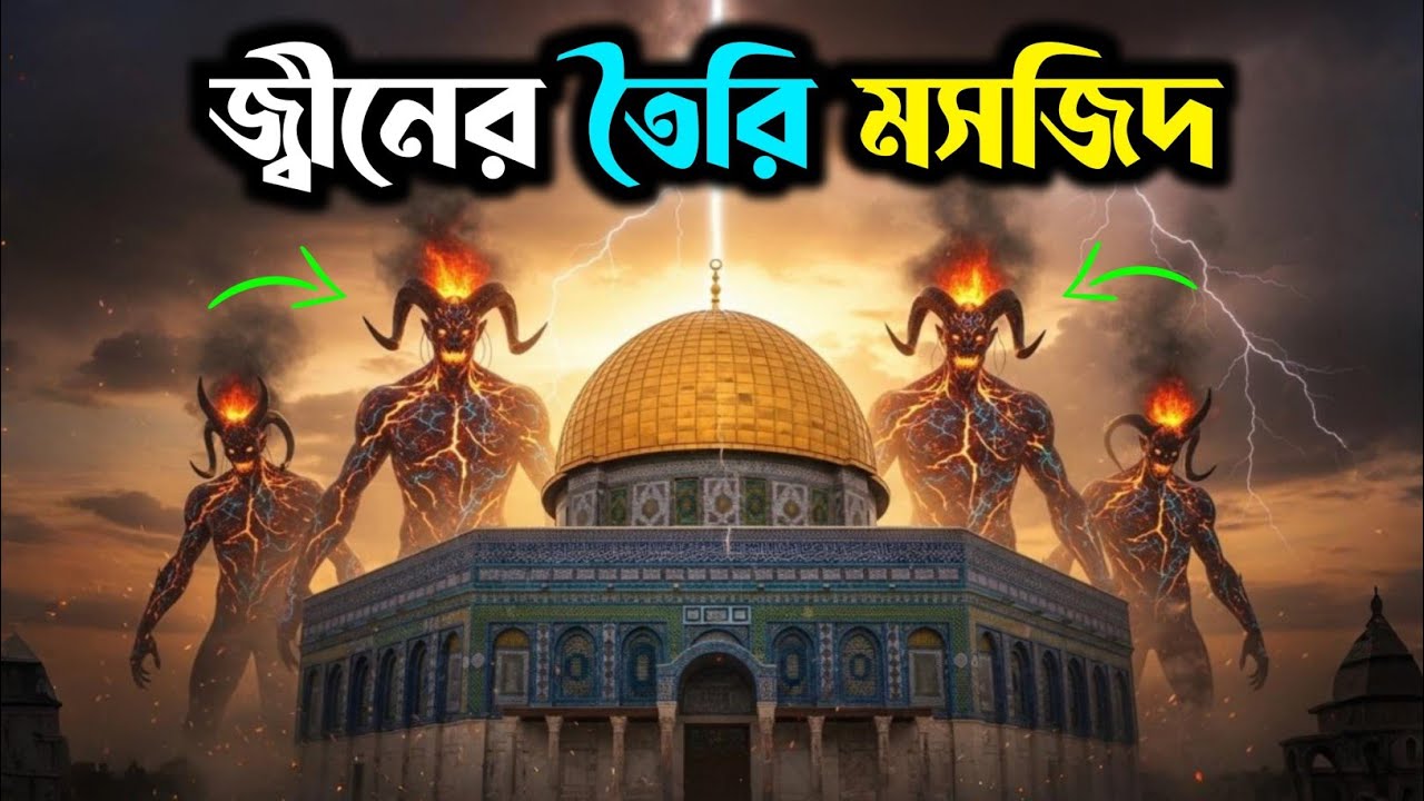 আল-আকসা মসজিদ ও জিন | কুরআন ও হাদিসের আলোকে অজানা সত্য | mosque in Jerusalem | Islamic Story
