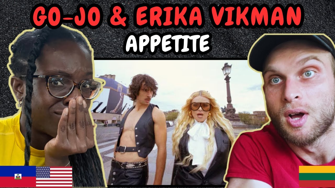 РЕАКЦИЯ НА GO-JO & ERIKA VIKMAN - APPETITE (Официальный клип) | ПЕРВОЕ СЛУШАНИЕ