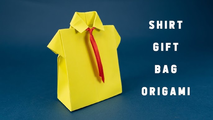 ▷ How to Make a DIY Origami Gift Bag