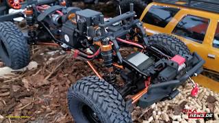 Pick Up orange Drive & Fly Models RC Crawler DF-4S 313 mm Edition Pick Up orange Drive & Fly Models RC Crawler DF-4S 313 mm Edition