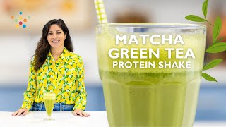 Matcha Green Tea Protein Shake | Cooking With Celebrate | Healthy and Simple Recipes