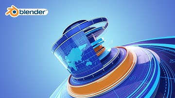 SKY TV ident animation | Blender and After effects | 3D motion graphics