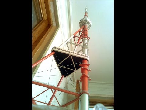 თბილისის ტელეანძა (მაკეტი). Tbilisi TV Tower (model).