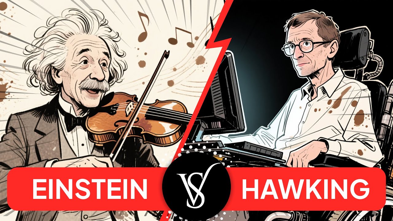 Albert Einstein Vs Stephen Hawking | "Visionary Minds and Different Paths"