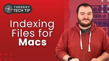 Tuesday Tech Tip - Indexing Files on a Mac: Made Simple with Open-Source