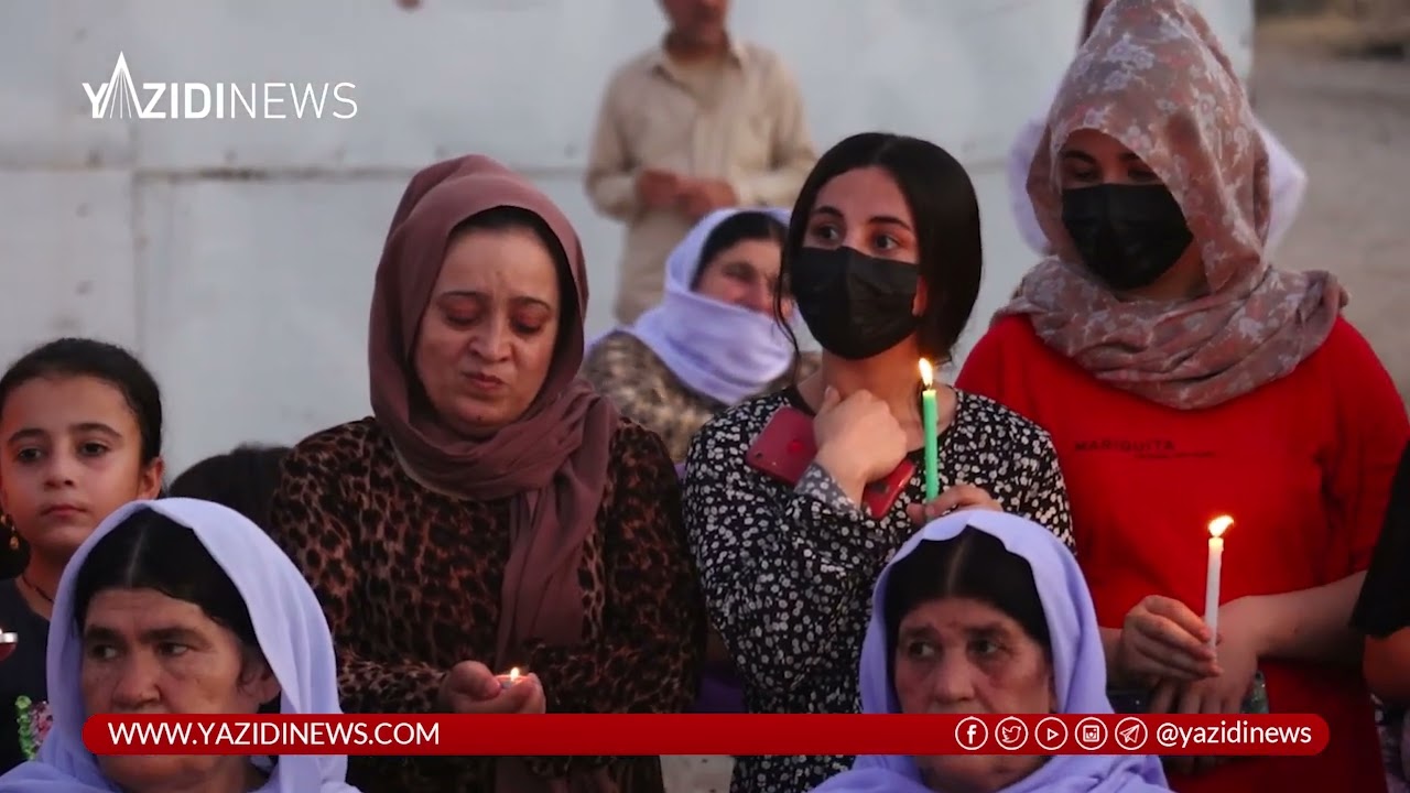مخيم كبرتو : إحياء الذكرى الثامنة للإبادة الجماعية بحق الإيزيديين