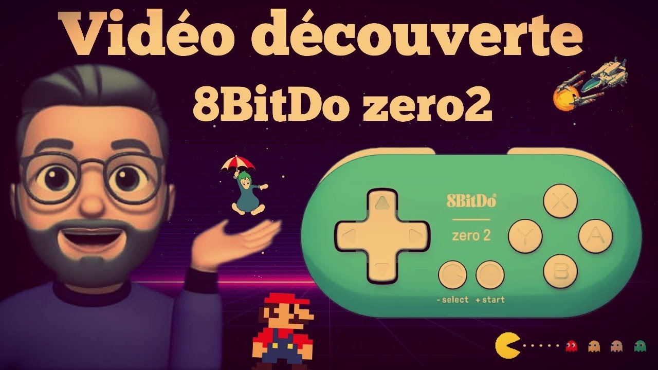 Découverte mini pad 8BitDo - YouTube