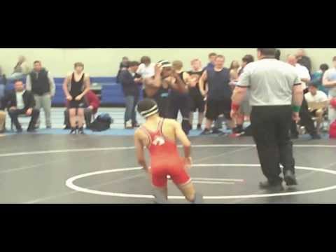 Trevor Bell - Willowbrook HS vs Stagg HS (120lb)