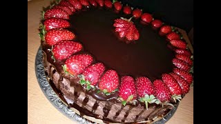 Шоколадный торт / Şokoladlı tort / Chocolate cake/ Çikolatalı pasta