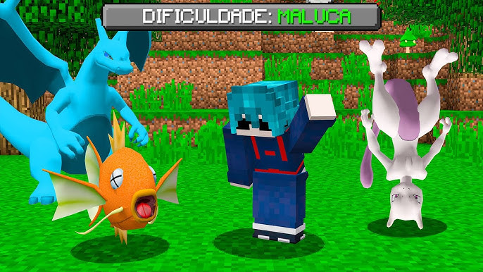 ROLETA DE LENDÁRIOS DECIDE MEU TIME NO MINECRAFT PIXELMON 