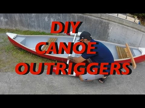 DIY Canoe Outrigger/stabilizers Homemade