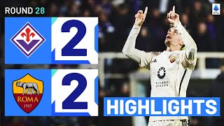 Fiorentina Roma 2 2 Highlights Llorente Rescues Late Draw For Roma Serie A 2023 24