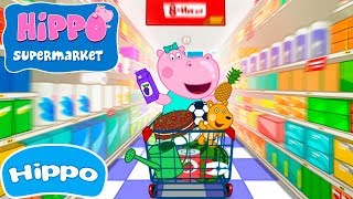 Hippo 🌼Supermercado: Jogos de Compras 🌼 Jogo de desenhos animados para screenshot 5