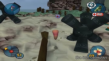 Worms 3D (2003) Mission 1 (D-Day)