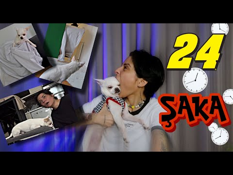 ÇOCUĞUMA 24 SAAT BOYUNCA ŞAKA YAPTIM !!!