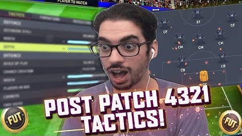 USE THESE CUSTOM TACTICS TO BREAK DOWN PARK THE BUS POST PATCH! 4321 FORMATION FIFA 22 ULTIMATE TEAM