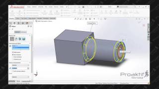 SolidWorks Parça   83  DimXpert Komutu