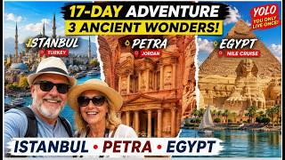 The Trip of a Lifetime: Petra, Egypt & Istanbul!