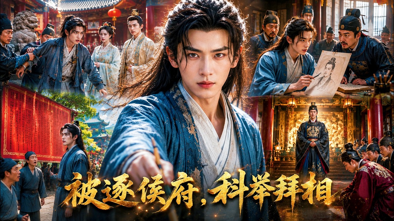 真世子归来，我被一脚踢开流落民间，人人都等着看我落魄，我埋头苦读闯科举，逆袭手握滔天权势！    #男频#短剧#完结#爽文#大男主#古装短剧#逆袭爽剧#古装逆袭#系统#穿越#中国短剧