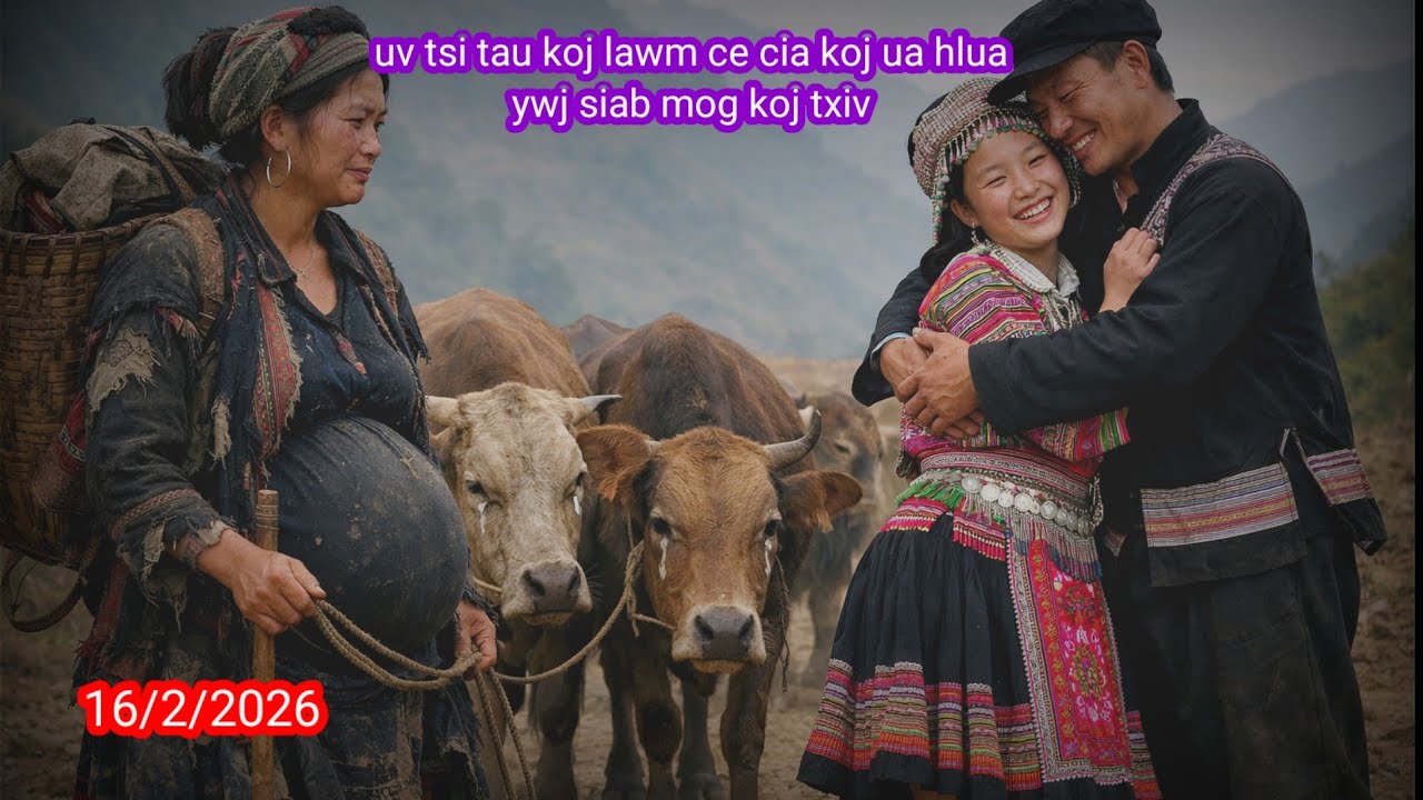 Uv tsi tau koj lawm ce cia koj ua hlua ywj siab mog koj txiv.16/2/2026.