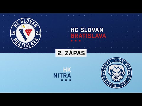 2.zápas finále HC Slovan Bratislava - HK Nitra HIGHLIGHTS